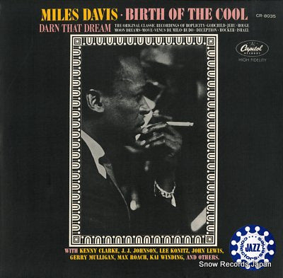 DAVIS, MILES birth of the cool CR-8035