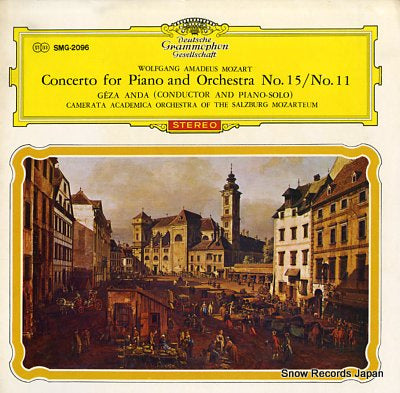 ANDA, GEZA mozart; concerto for piano and orchestra no.15 / no.11 SMG-2096