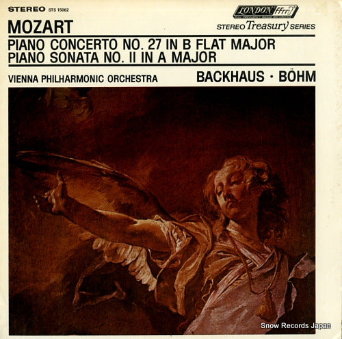 BACKHAUS, WILHELM mozart; piano concerto no.27 in b flat major STS15062