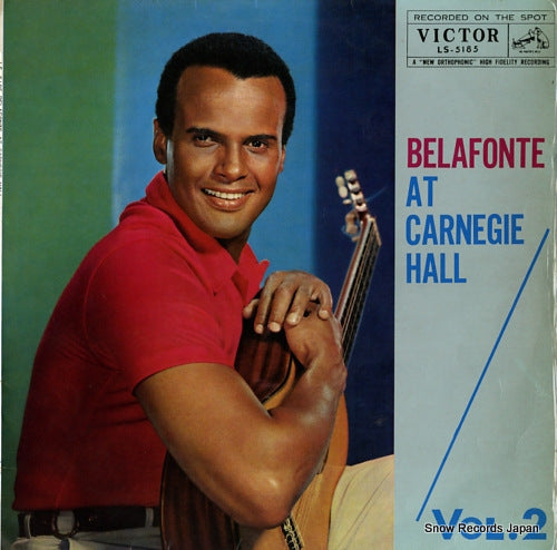 BELAFONTE, HARRY belafonte at carnegie hall LS-5185