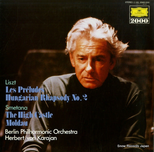 KARAJAN, HERBERT VON liszt; les preludes, hungarian rhapsody no.2 20MG0315