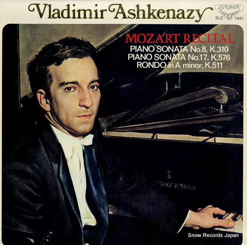 ASHKENAZY, VLADIMIR mozart recital SLC1861