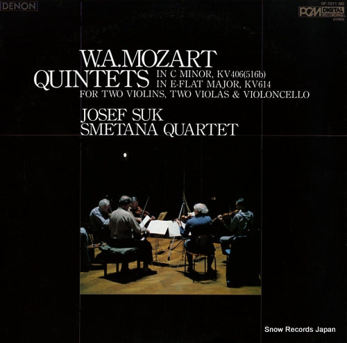 SUK, JOSEF mozart; two string quintets kv406 and 614 OF-7011-ND