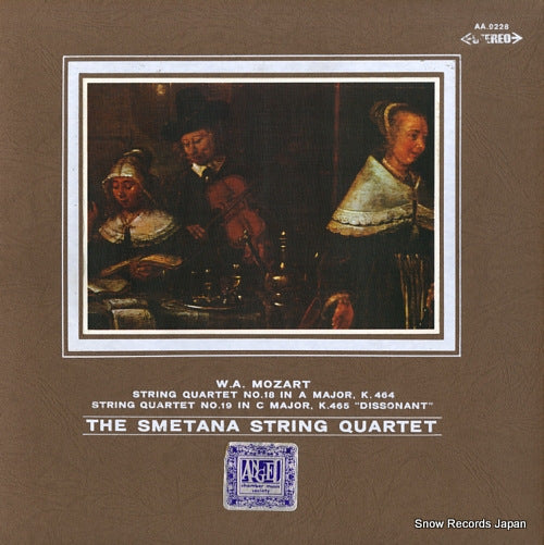 SMETANA STRING QUARTET, THE mozart; string quartet no.18, no.19 "dissonant" AA.9228