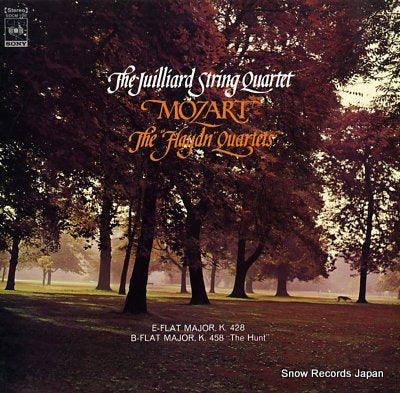 JUILLIARD STRING QUARTET, THE mozart; the haydn quartets SOCM108