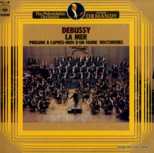 ORMANDY, EUGENE debussy; la mer / prelude a lapres-midi d'un faune / nocturenes 13AC127