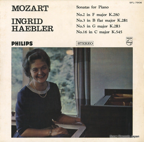 HAEBLER, INGRID mozart; sonatas for piano no.2, no.3, no.5, no.15 SFL-7906