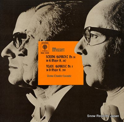 VIENNA CHAMBER ENSEMBLE mozart; string quartet no.14 RSA-1025