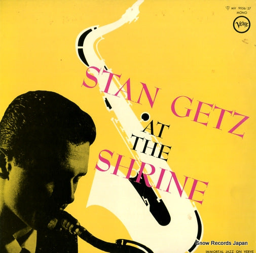 GETZ, STAN stan getz at the shrine MV9056