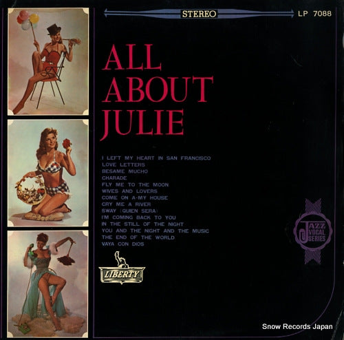 LONDON, JULIE all about julie LP7088