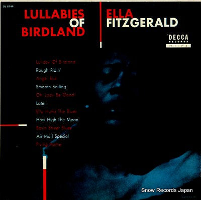 FITZGERALD, ELLA lullabies of birdland DL8149