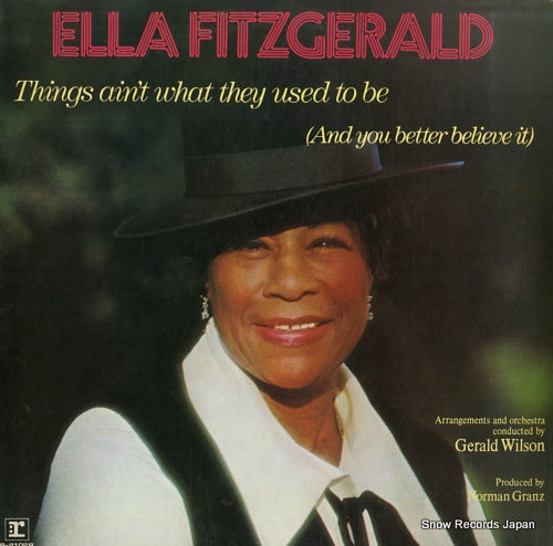 FITZGERALD, ELLA things ain't what they used to be P-8102R