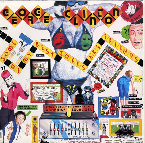 CLINTON, GEORGE some of my best jokes are friends ST-12417