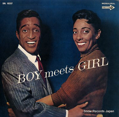 DAVIS, SAMMY, JR., AND CARMEN MCRAE boy meets girl SDL10357