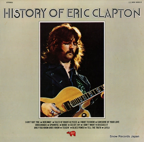 CLAPTON, ERIC history of eric clapton MW9065