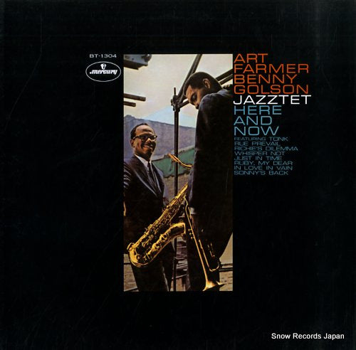 FARMER, ART, AND BENNY GOLSON here and now BT-1304