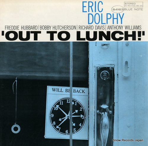DOLPHY, ERIC out to lunch! BST-84163