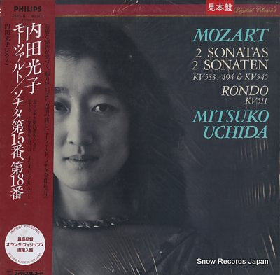 UCHIDA, MITSUKO mozart; sonata in c kv.545 28PC-115