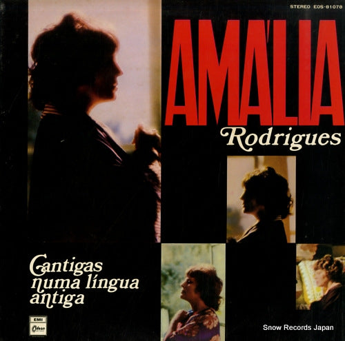 RODRIGUES, AMALIA cantigas numa lingua antiga EOS-81078