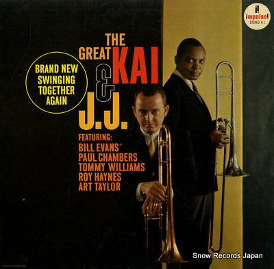 JOHNSON, J.J., AND KAI WINDING the great kai & j.j. AS-1
