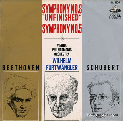 FURTWANGLER, WILHELM schubert; symphony no.8 unfinished HA5100