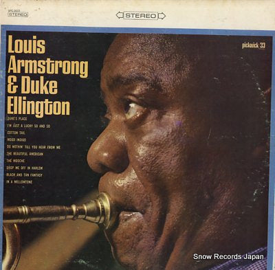ARMSTRONG, LOUIS, AND DUKE ELLINGTON louis armstrong & duke ellington SPC-3033