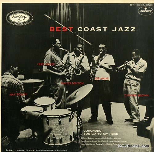 BROWN, CLIFFORD best coast jazz BT-1329