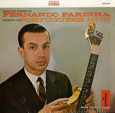 FARINHA, FERNANDO singing his portuguese hits MFS449