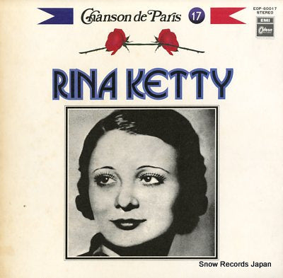 KETTY, RINA chanson de paris 17 / rina ketty EOP-60017