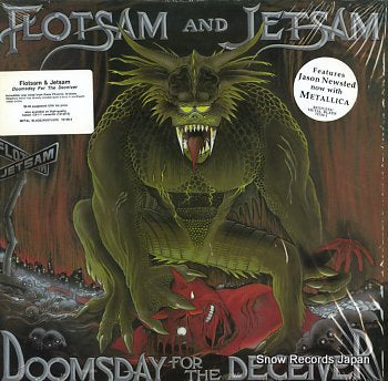 FLOTSAM AND JETSAM doomsday for the deceiver 72130-1