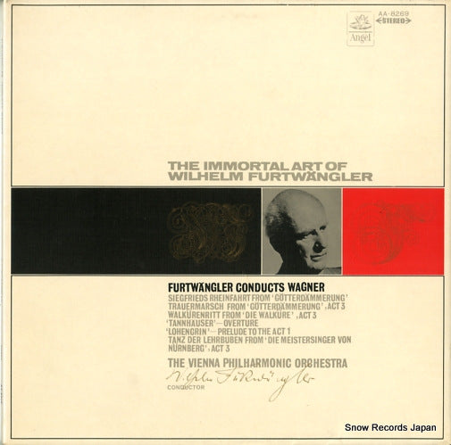 FURTWANGLER, WILHELM immortal art of wilhelm furtwangler, the / conducts wagner AA-8269