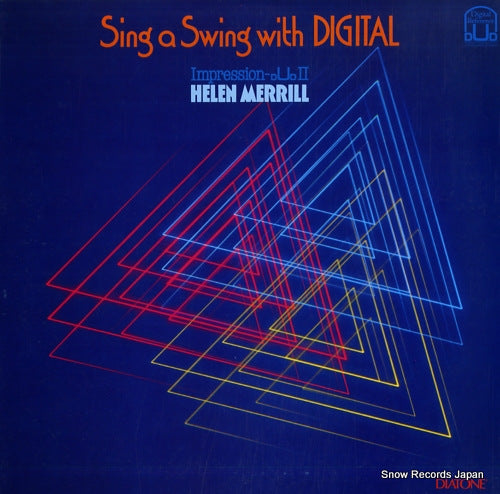 MERRILL, HELEN sing a swing with digital DIA-012