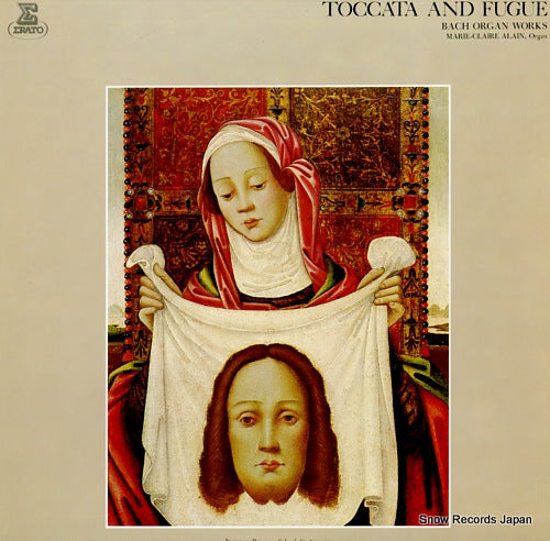 ALAIN, MARIE-CLAIRE toccata and fugue FCCA856