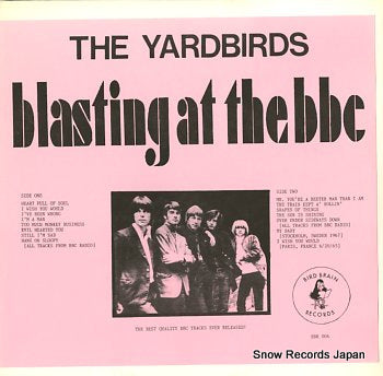 YARDBIRDS, THE blasting at the bbc BBR004