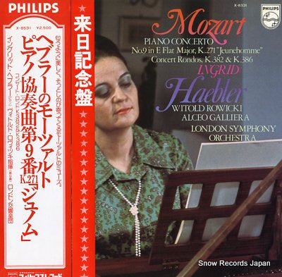 HAEBLER, INGRID mozart; piano concerto no.9 jeunehomme X-8531