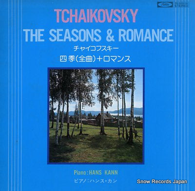 KANN, HANS tchaikovsky; the seasons & romance TS-50018