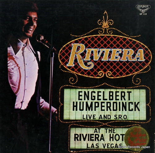 HUMPERDINCK, ENGELBERT live at the riviera, las vegas GP114