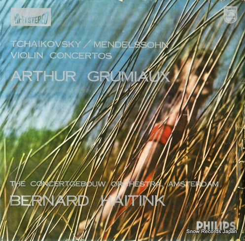 GRUMIAUX, ARTHUR tchaikovsky / mendelssohn; violin concertos SFL-4