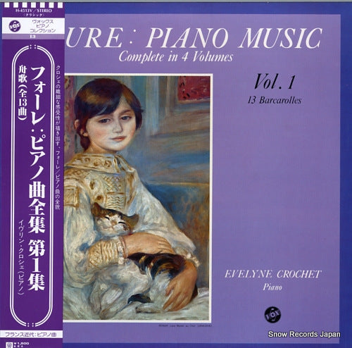 CROCHET, EVELYNE faure; piano music complete vol.1 H-4513V