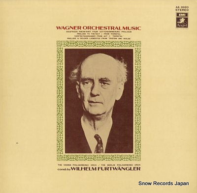 FURTWANGLER, WILHELM wagner orchestral music AA-8683