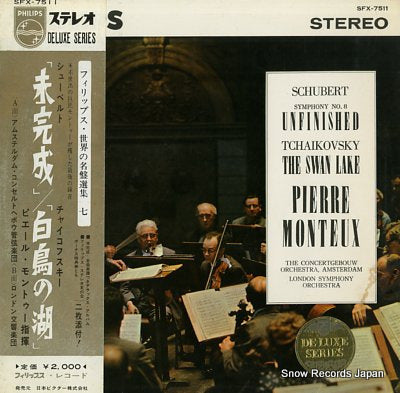 MONTEUX, PIERRE schubert; symphony no.8 unfinished SFX-7511