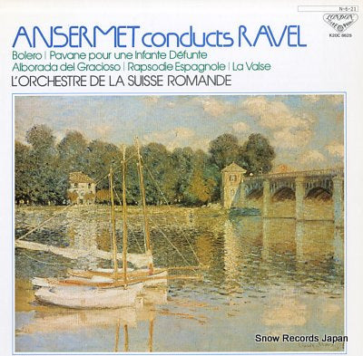 ANSERMET, ERNEST ansermet conducts ravel K20C8625
