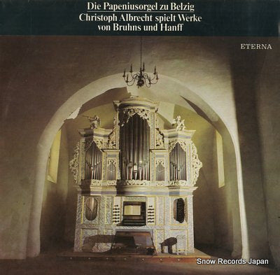 ALBRECHT, CHRISTOPH die papeniusorgel zu belzig 827571