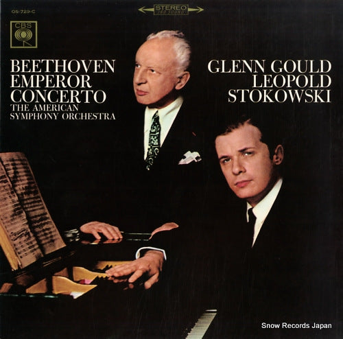 GOULD, GLENN / LEOPOLD STOKOWSKI beethoven; emperor concerto OS-729-C