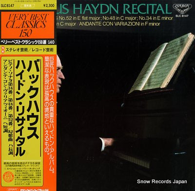 BACKHAUS, WILHELM backhaus haydn recital SLC8147