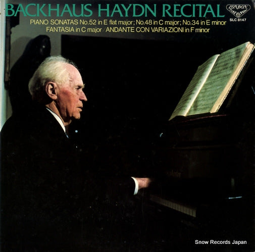 BACKHAUS, WILHELM backhaus haydn recital SLC8147