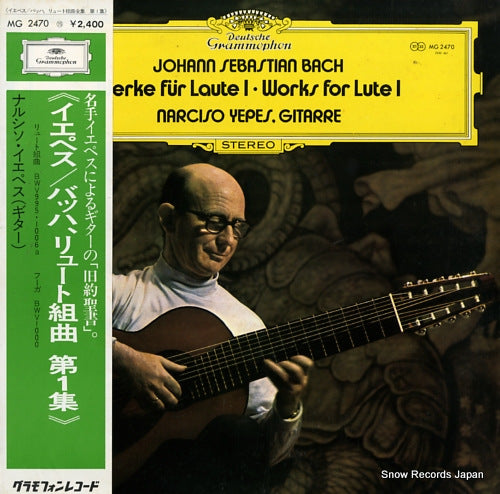 YEPES, NARCISO bach; works for lute i MG2470
