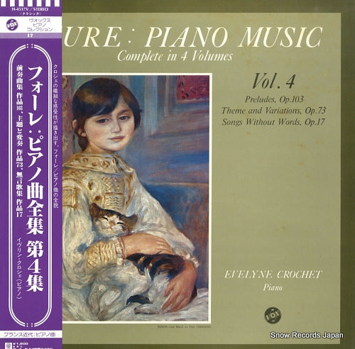 CROCHET, EVELYNE faure; piano music complete vol.4 H-4517V