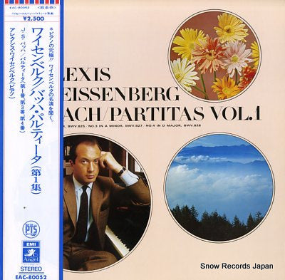 WEISSENBERG, ALEXIS j.s.bach; partitas vol.1 EAC-80052