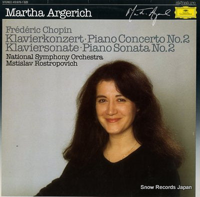 ARGERICH, MARTHA chopin; piano concerto no.2 413976-1